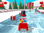 Snowman Christmas Racing