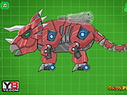 Toy War Robot Triceratops