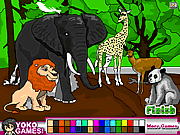 Animal Park Coloring