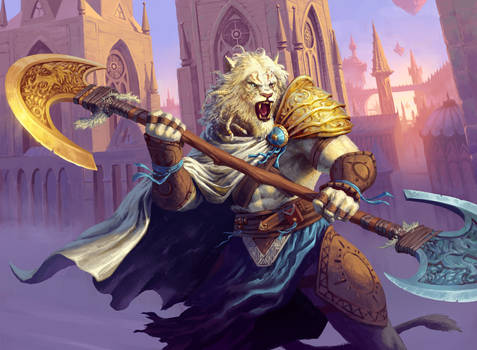 Ajani - MTG fanart