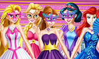 Princesses at a Masquerade