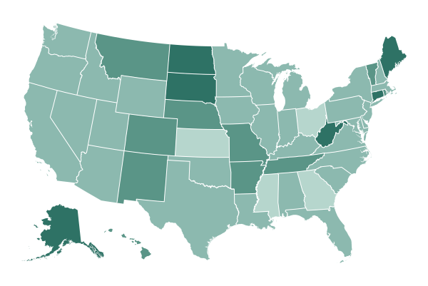 Where states are reporting vaccines given