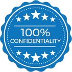 100% confidentiality