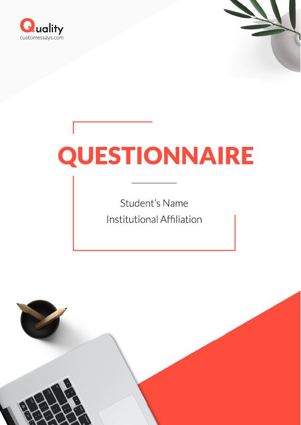 buy Questionnaire writing