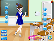 Cute School Girl Dressup