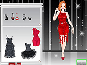 Black and Red Party Dressup