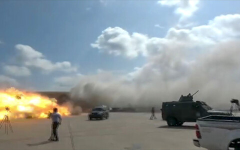 Plahvatus Adeni lennujaamas.