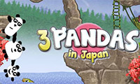 3 Pandas in Japan