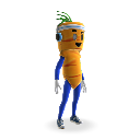 Carrot Mascot Outfit 