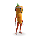 Carrot Mascot Outfit 