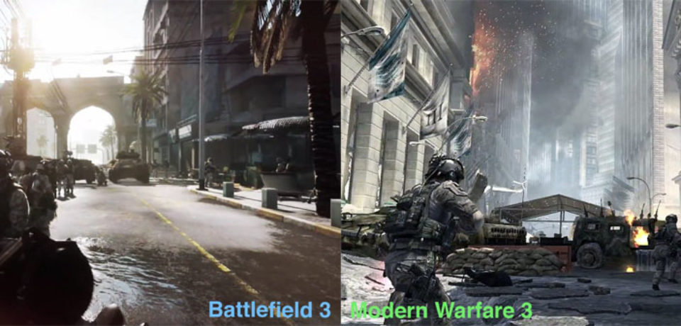 Гипер-конкуренция Battlefield 3 и Modern Warfare 3
