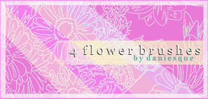 Photoshop 7.0 Flower Brushes