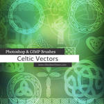 Celtic Knotwork Vector Photoshop and GIMP Brushes