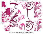 PHOTOSHOP BRUSHES : swirls