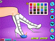 Boots Design Coloring and Dress Up