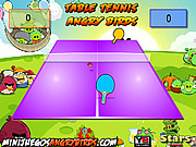 Table Tennis Angry Birds