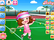 Baby Hazel Tennis Dressup