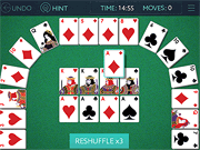 Crescent Solitaire Html5