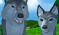 Wolf Simulator: Wild Animals 3D