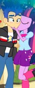 Equestria Girls Sweet Kiss Game