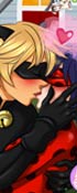 Miraculous Ladybug And Cat Noir Kissing
