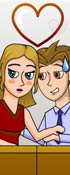Secret Office Kissing