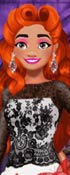 Princess Black Wedding Dress