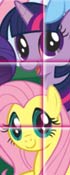 Pastel Pony Rotate Puzzle