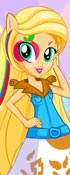 Pastel Pony Hair Design