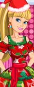 Bonnie's Christmas Patchwork Dress