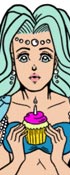 Kawaii Mermaids Coloring Book