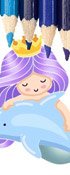 Mermaid Coloring Book