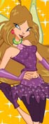 Winx Flora Magic Dress Up