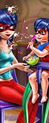 Ladybug Mommy Toddler Feed