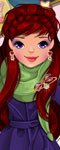 Winter Circle Scarf Dress Up