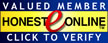 HONESTe Online Member Seal
Click to verify - Before you buy!