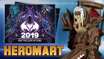 HeroMart 2019 Calendar