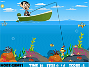 Mr bean Fishing