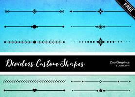 Dividers Custom Shapes