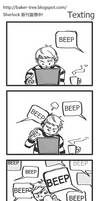 Fan comics :Texting