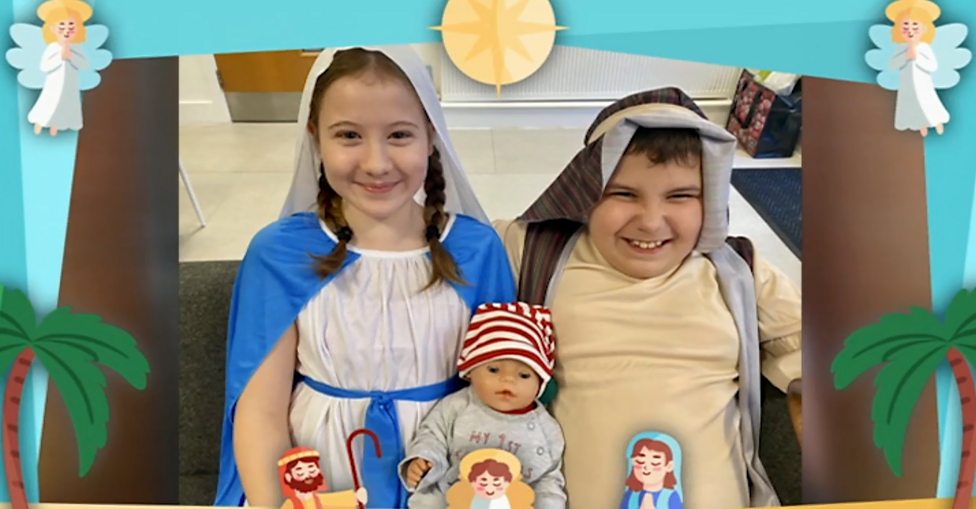 Celebs join school's virtual nativity play