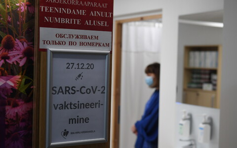 Koroonaviiruse vastu vaktsineerimine algas Eestis 27. detsembril