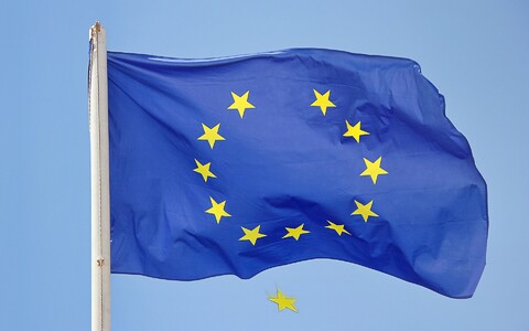 Флаг Евросоюза. Иллюстративная фотография