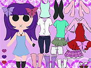 Purple Girls Dress-Up