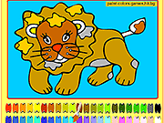 Lion Painting