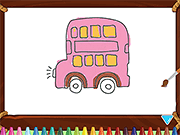 Cute Trucks for Kids Coloring