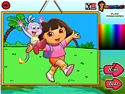 Dora The Explorer Coloring