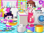 Children Laundry Walkthrough