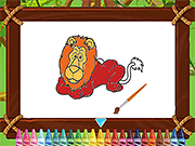 Funky Animals Coloring