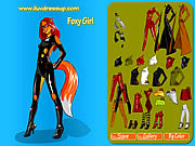 Foxy Girl Dressup